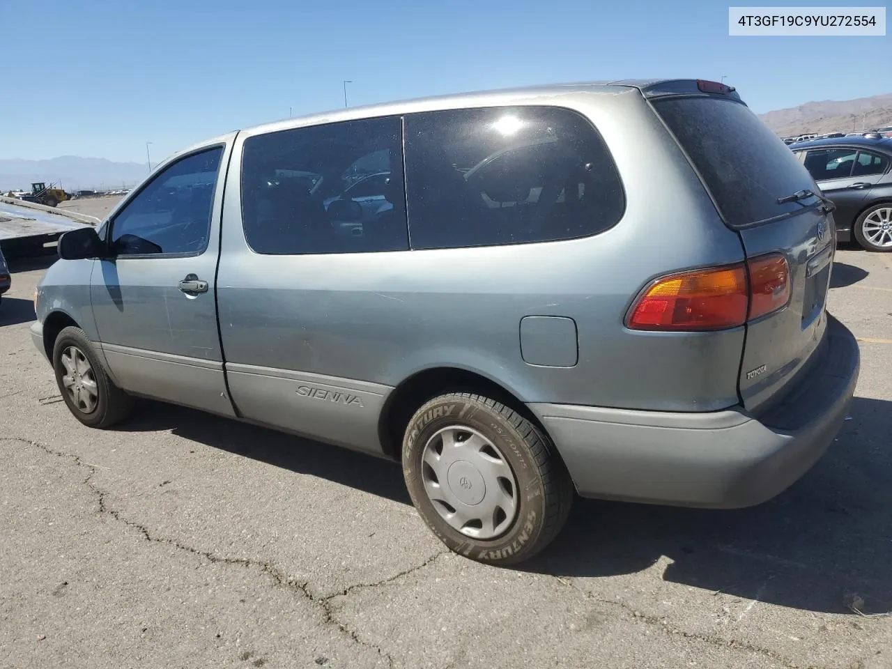 2000 Toyota Sienna Ce VIN: 4T3GF19C9YU272554 Lot: 73125134