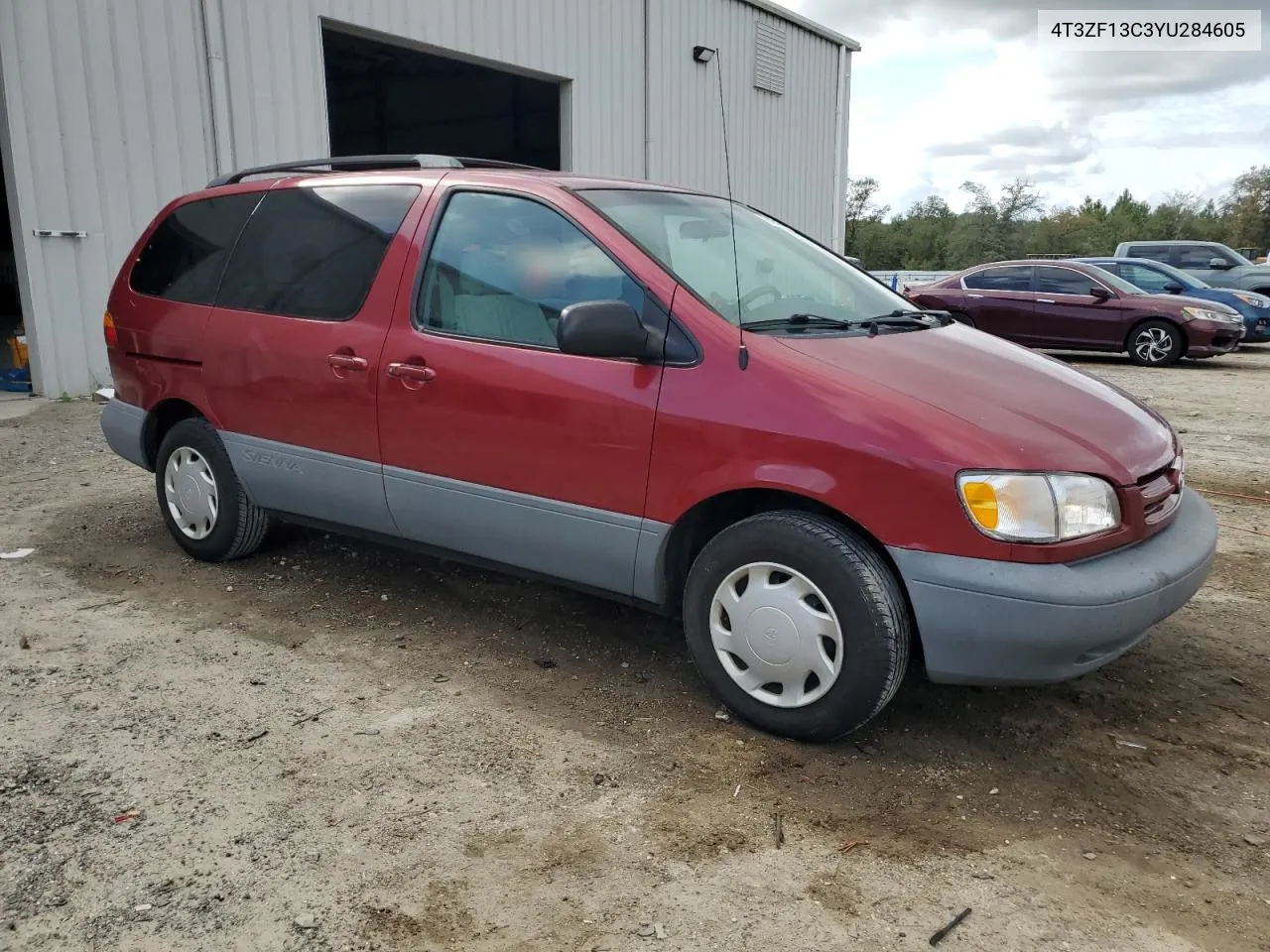 2000 Toyota Sienna Le VIN: 4T3ZF13C3YU284605 Lot: 79405404