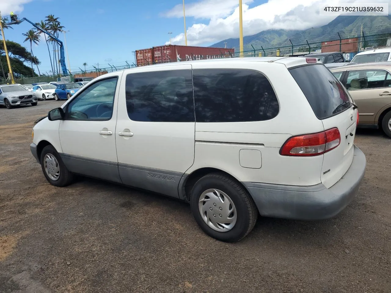 2001 Toyota Sienna Ce VIN: 4T3ZF19C21U359632 Lot: 60258414