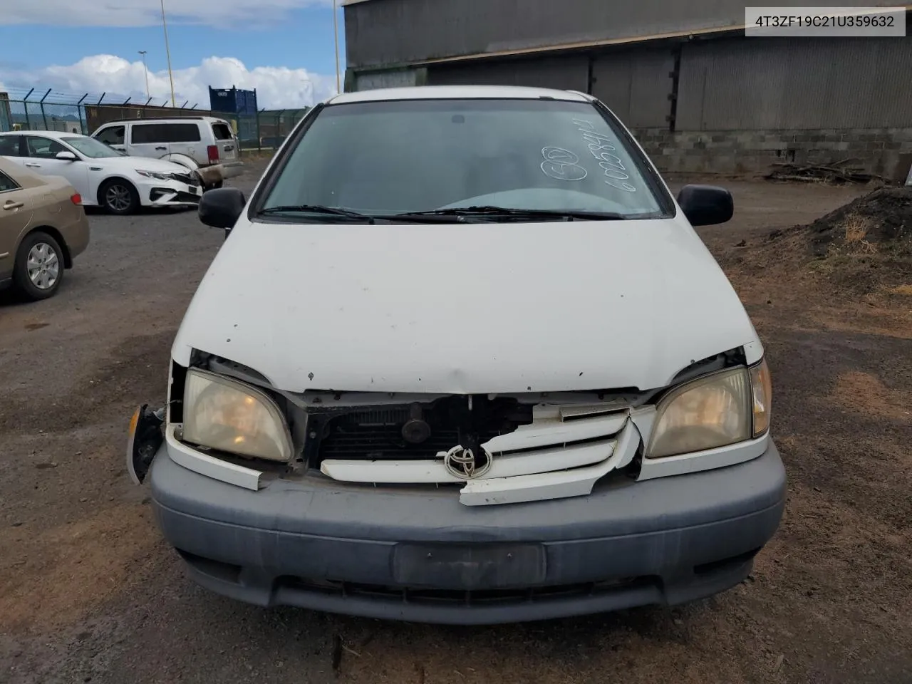 2001 Toyota Sienna Ce VIN: 4T3ZF19C21U359632 Lot: 60258414