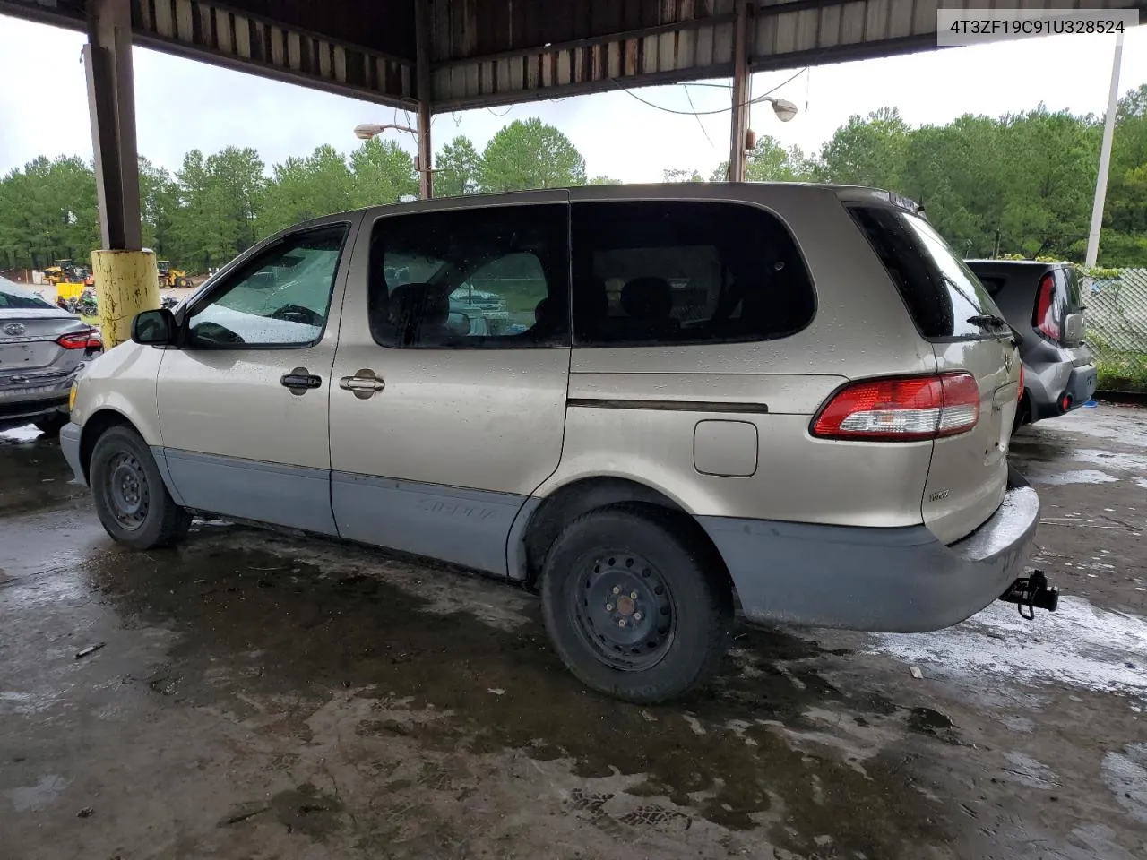 2001 Toyota Sienna Ce VIN: 4T3ZF19C91U328524 Lot: 66175834