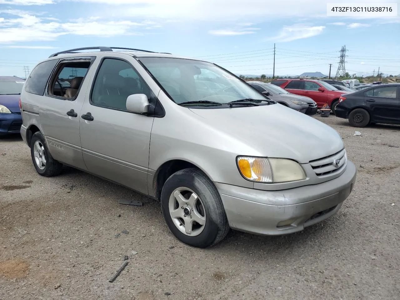 4T3ZF13C11U338716 2001 Toyota Sienna Le