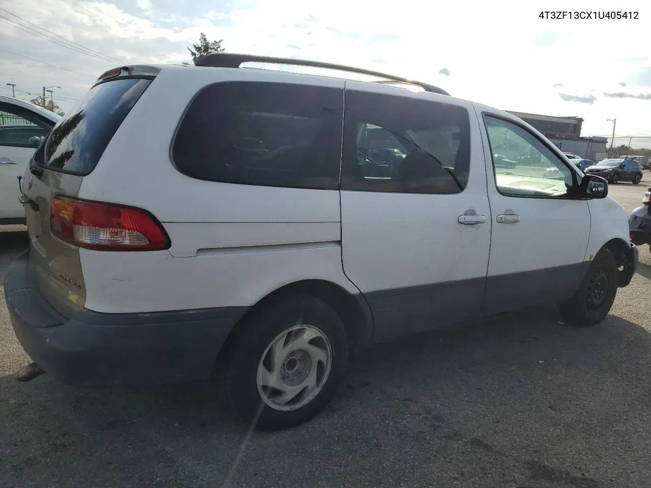 2001 Toyota Sienna Le VIN: 4T3ZF13CX1U405412 Lot: 73499214