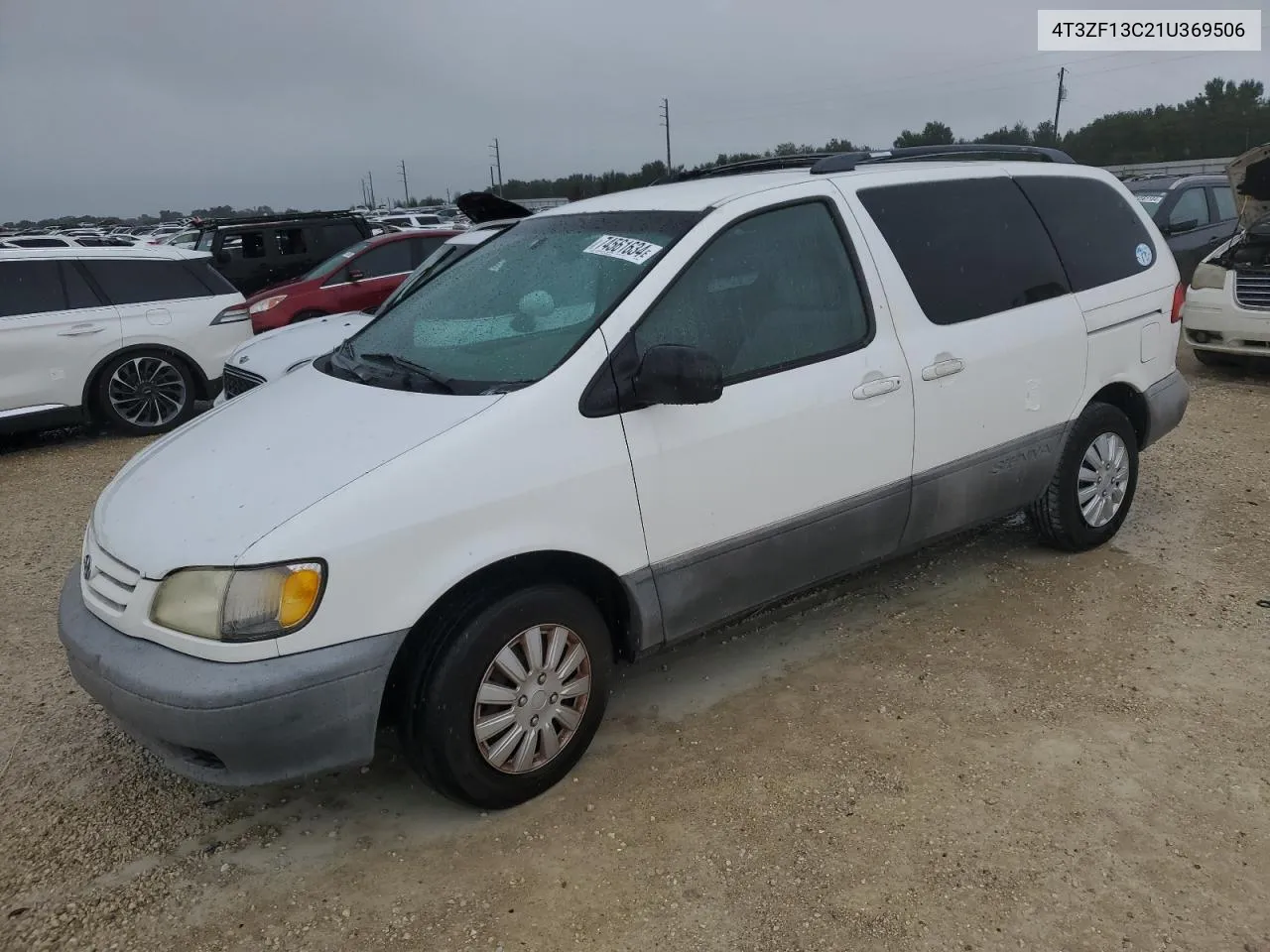 2001 Toyota Sienna Le VIN: 4T3ZF13C21U369506 Lot: 74561634