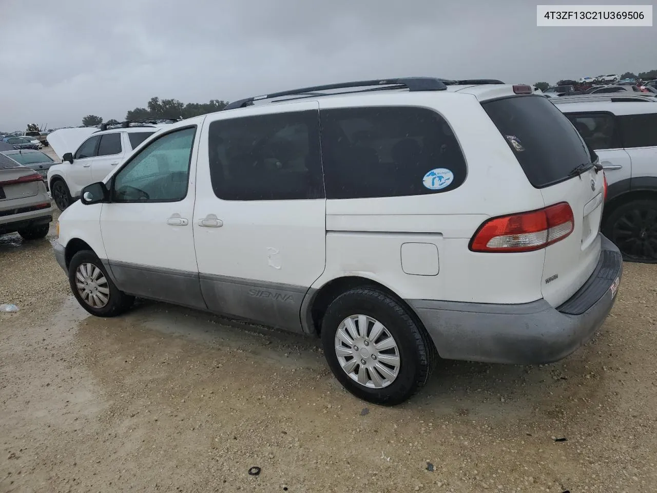 2001 Toyota Sienna Le VIN: 4T3ZF13C21U369506 Lot: 74561634