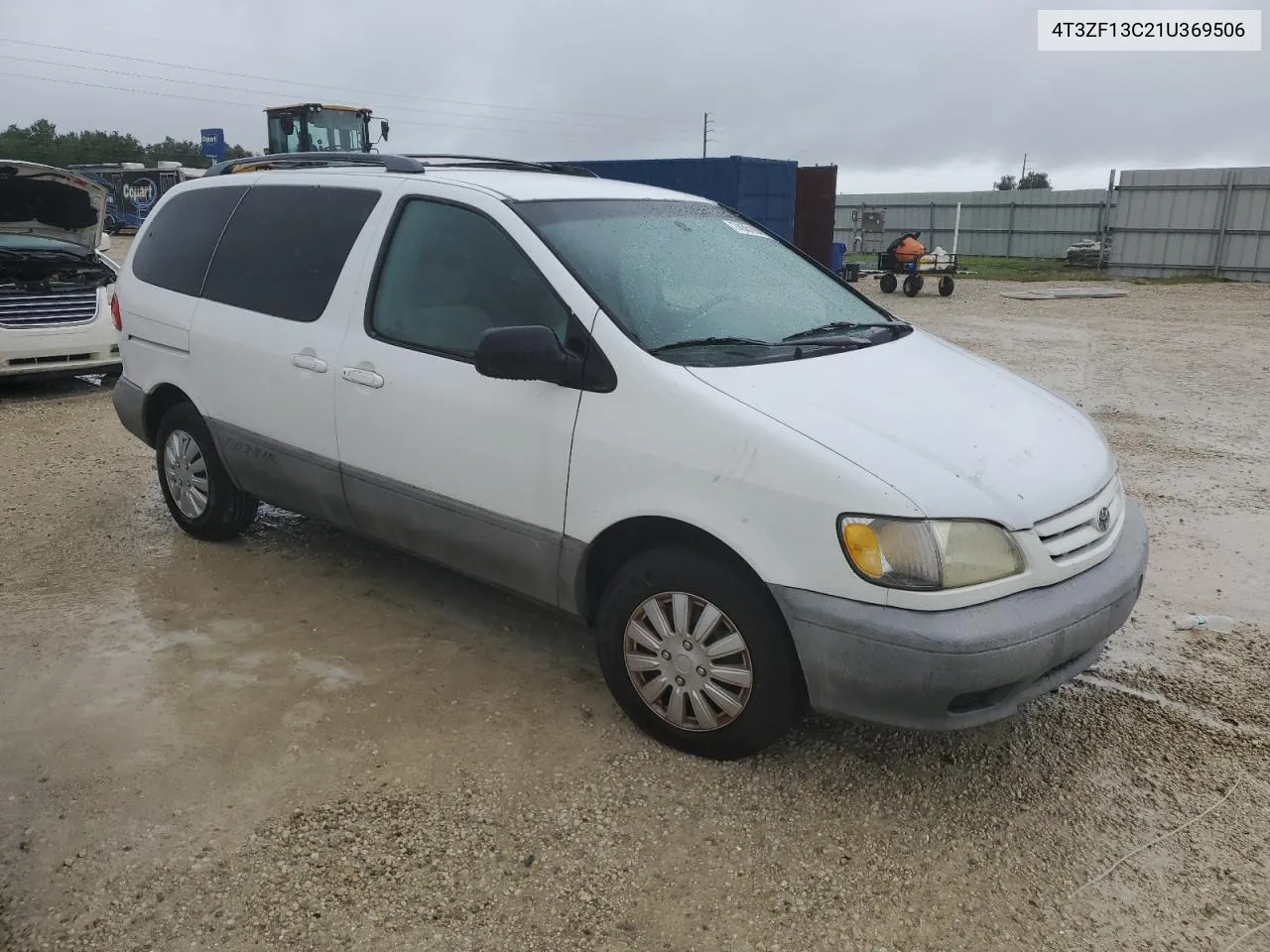 2001 Toyota Sienna Le VIN: 4T3ZF13C21U369506 Lot: 74561634