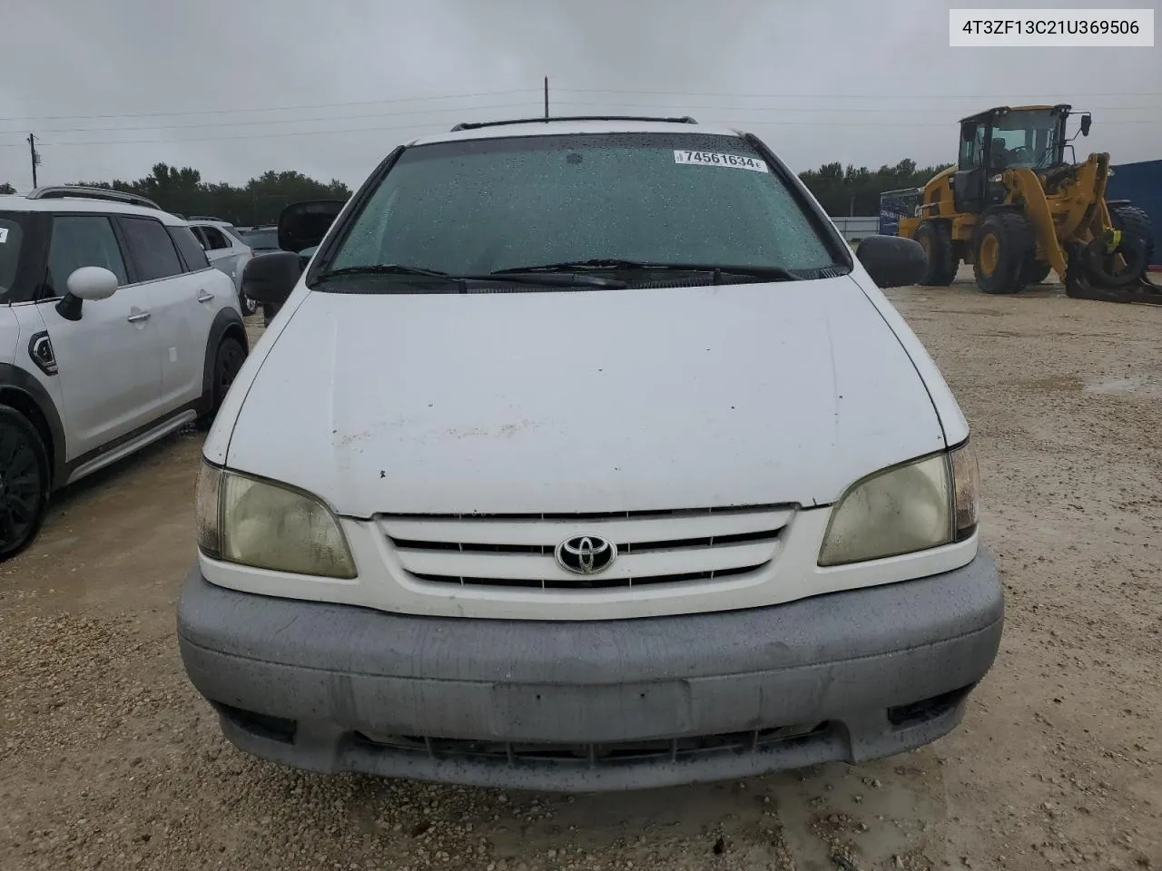 2001 Toyota Sienna Le VIN: 4T3ZF13C21U369506 Lot: 74561634