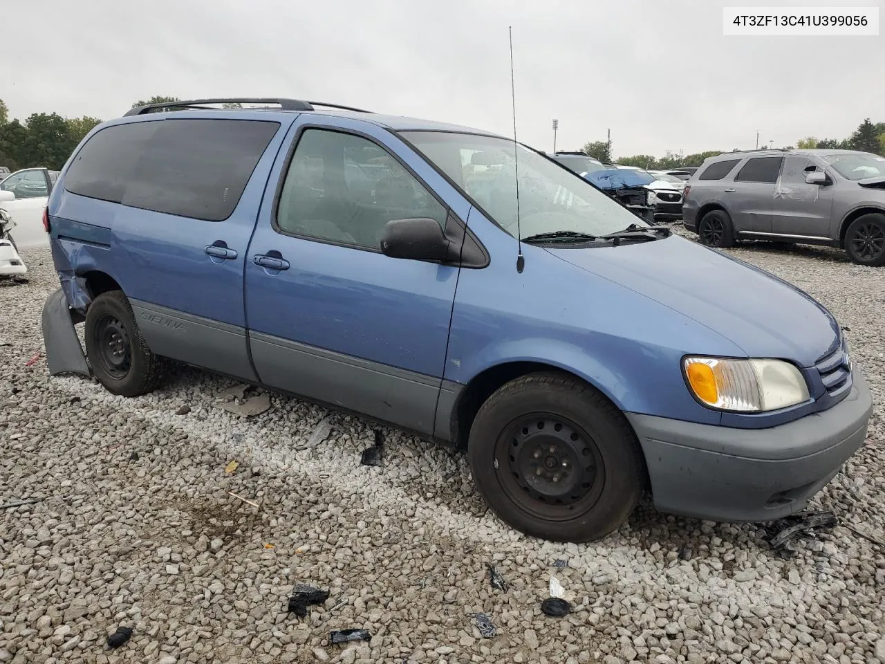 2001 Toyota Sienna Le VIN: 4T3ZF13C41U399056 Lot: 76388854