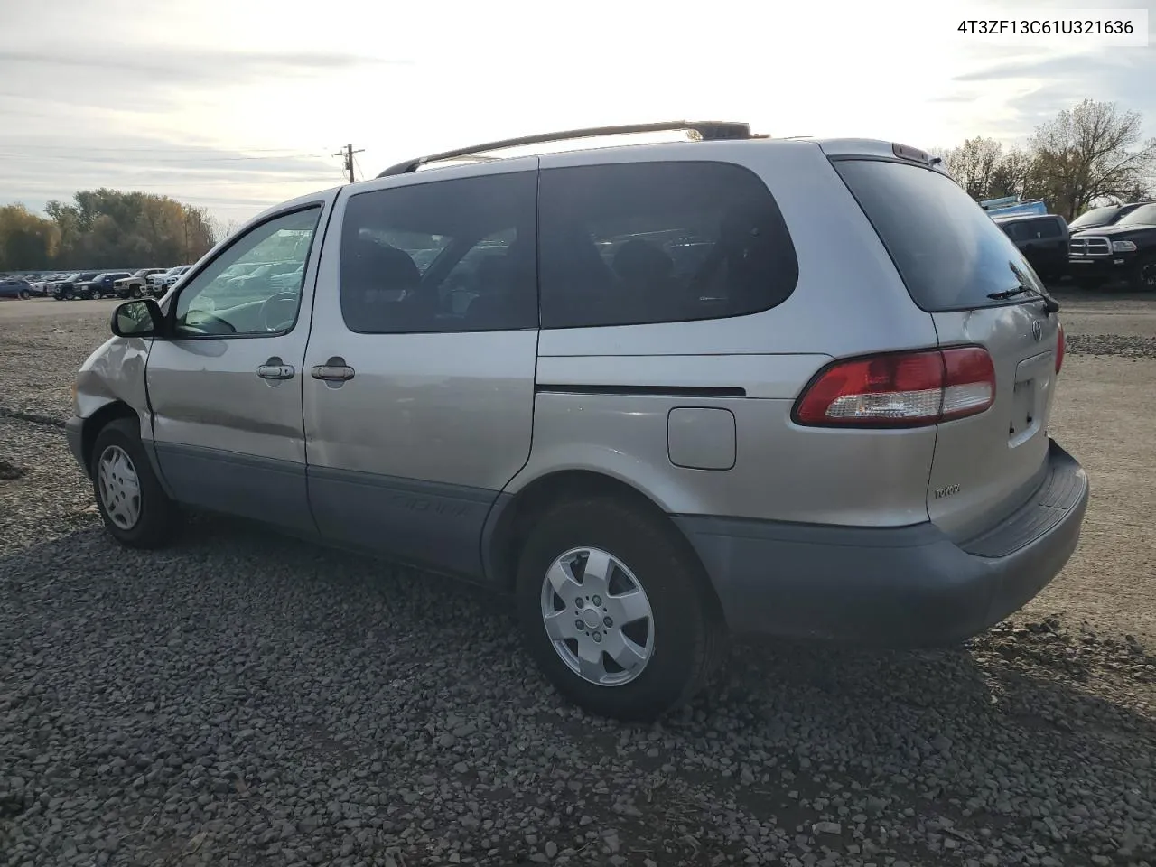 2001 Toyota Sienna Le VIN: 4T3ZF13C61U321636 Lot: 79968854