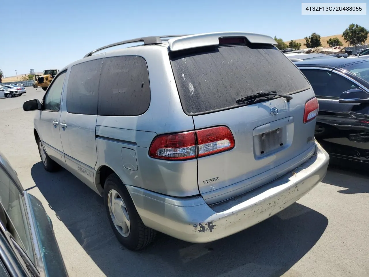 2002 Toyota Sienna Le VIN: 4T3ZF13C72U488055 Lot: 61479284