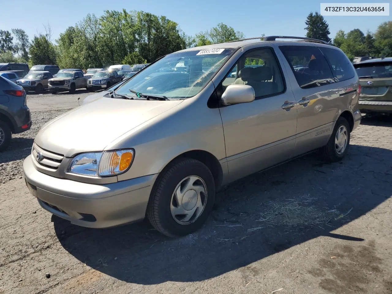 4T3ZF13C32U463654 2002 Toyota Sienna Le