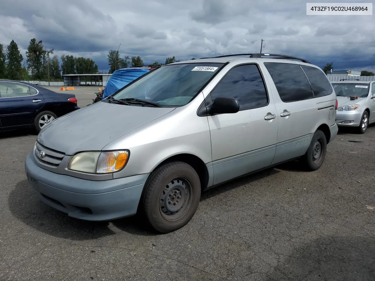 4T3ZF19C02U468964 2002 Toyota Sienna Ce