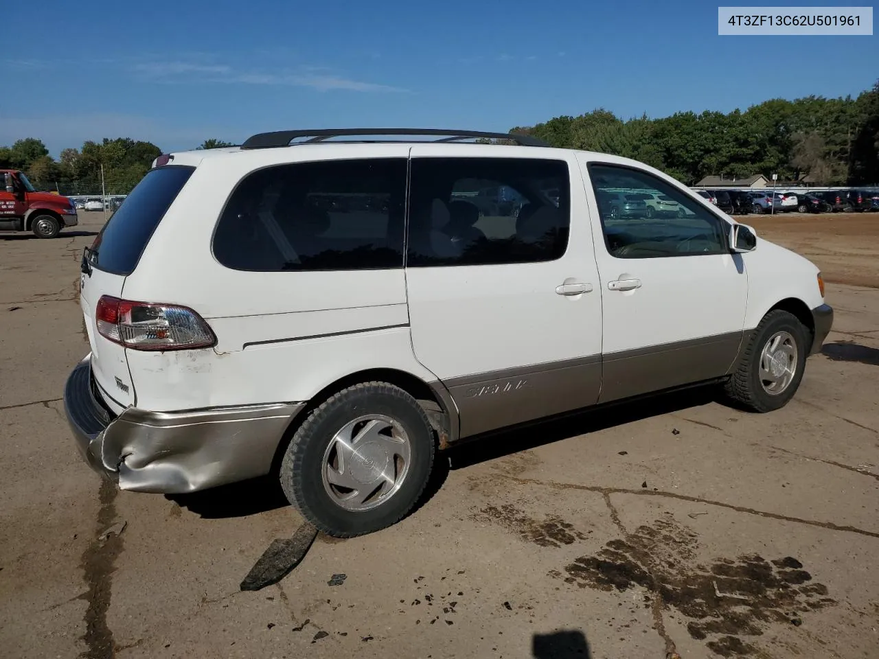 2002 Toyota Sienna Le VIN: 4T3ZF13C62U501961 Lot: 72072104