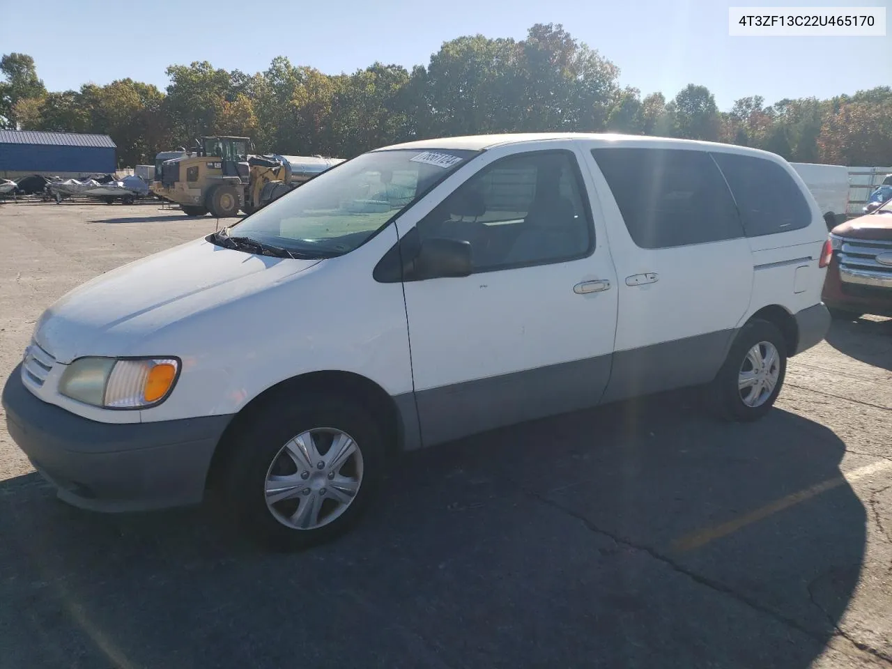 2002 Toyota Sienna Le VIN: 4T3ZF13C22U465170 Lot: 76561124