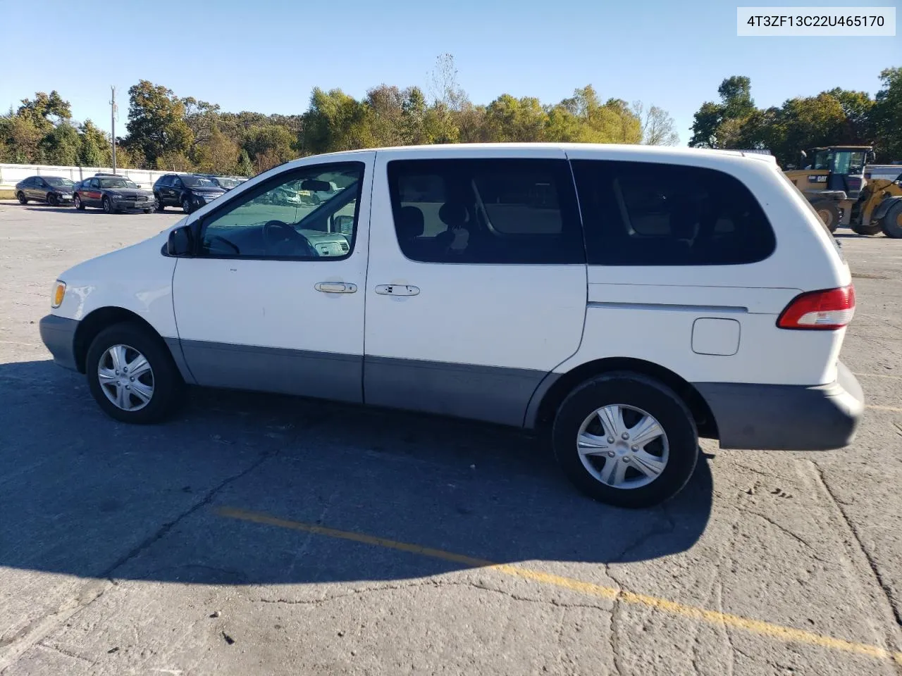 2002 Toyota Sienna Le VIN: 4T3ZF13C22U465170 Lot: 76561124