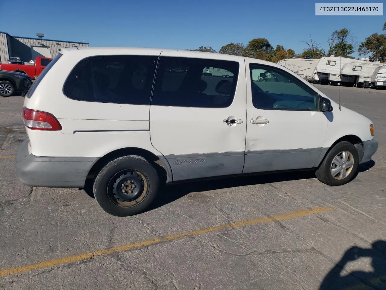 2002 Toyota Sienna Le VIN: 4T3ZF13C22U465170 Lot: 76561124