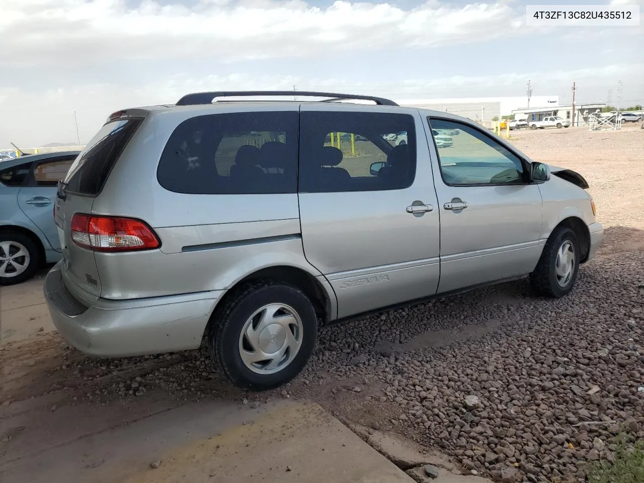 2002 Toyota Sienna Le VIN: 4T3ZF13C82U435512 Lot: 77122864