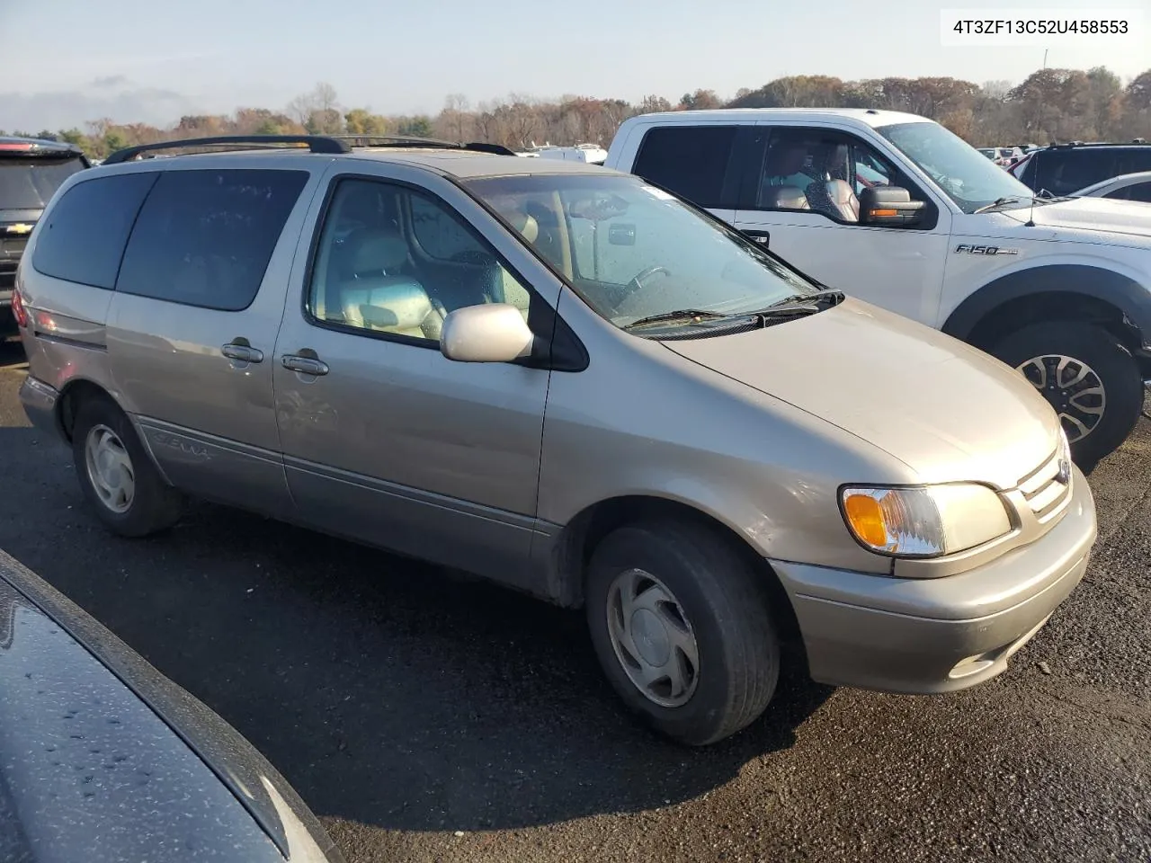 2002 Toyota Sienna Le VIN: 4T3ZF13C52U458553 Lot: 77957754