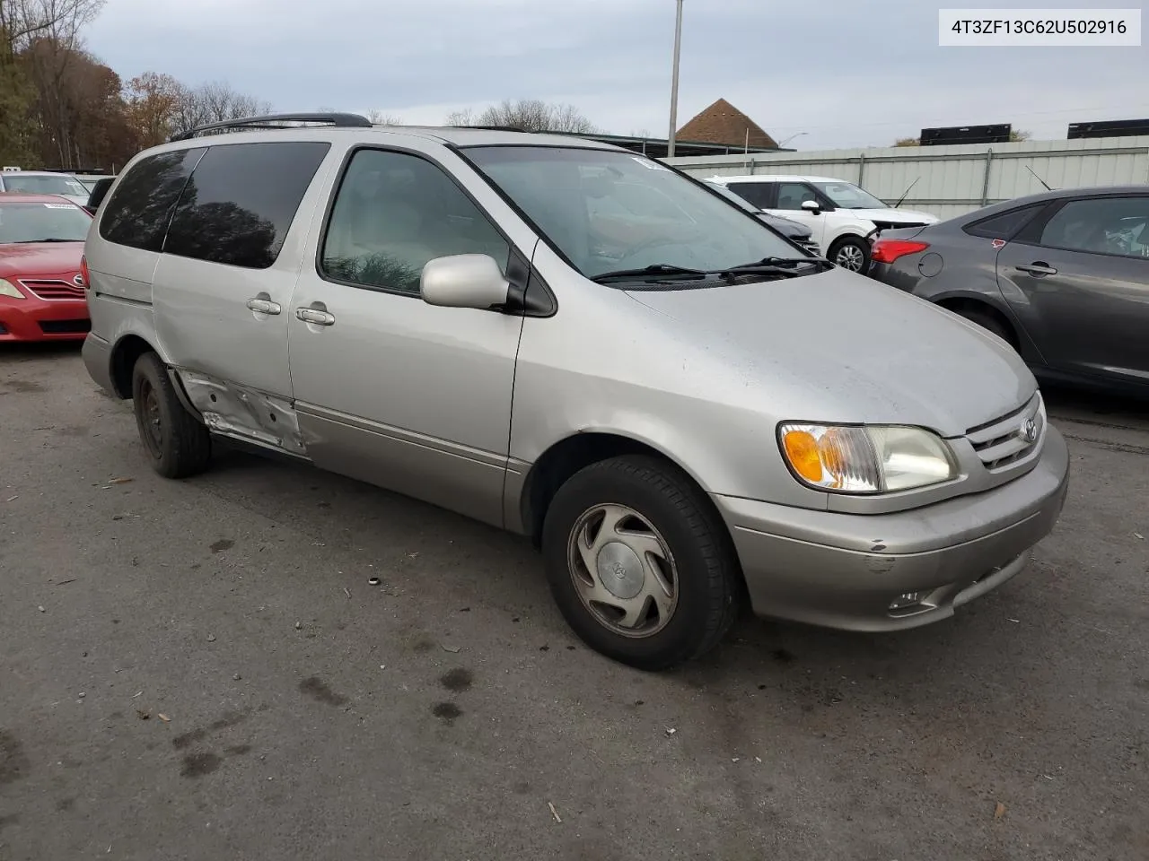 2002 Toyota Sienna Le VIN: 4T3ZF13C62U502916 Lot: 78490014