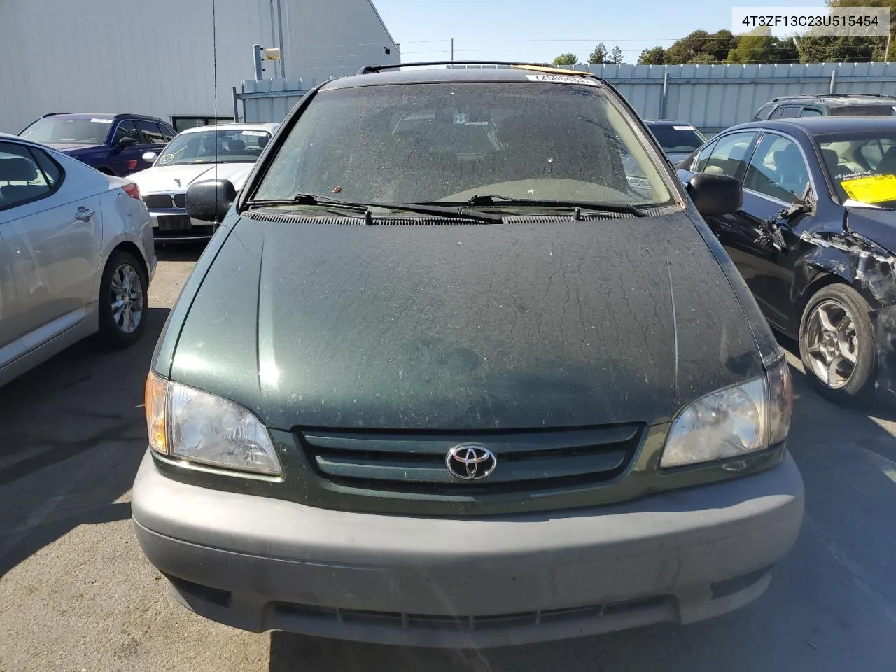 2003 Toyota Sienna Le VIN: 4T3ZF13C23U515454 Lot: 72506484