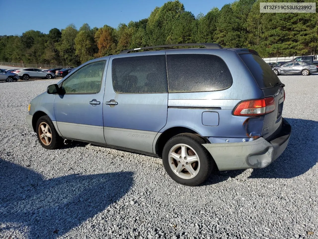 2003 Toyota Sienna Ce VIN: 4T3ZF19C53U523992 Lot: 74431704