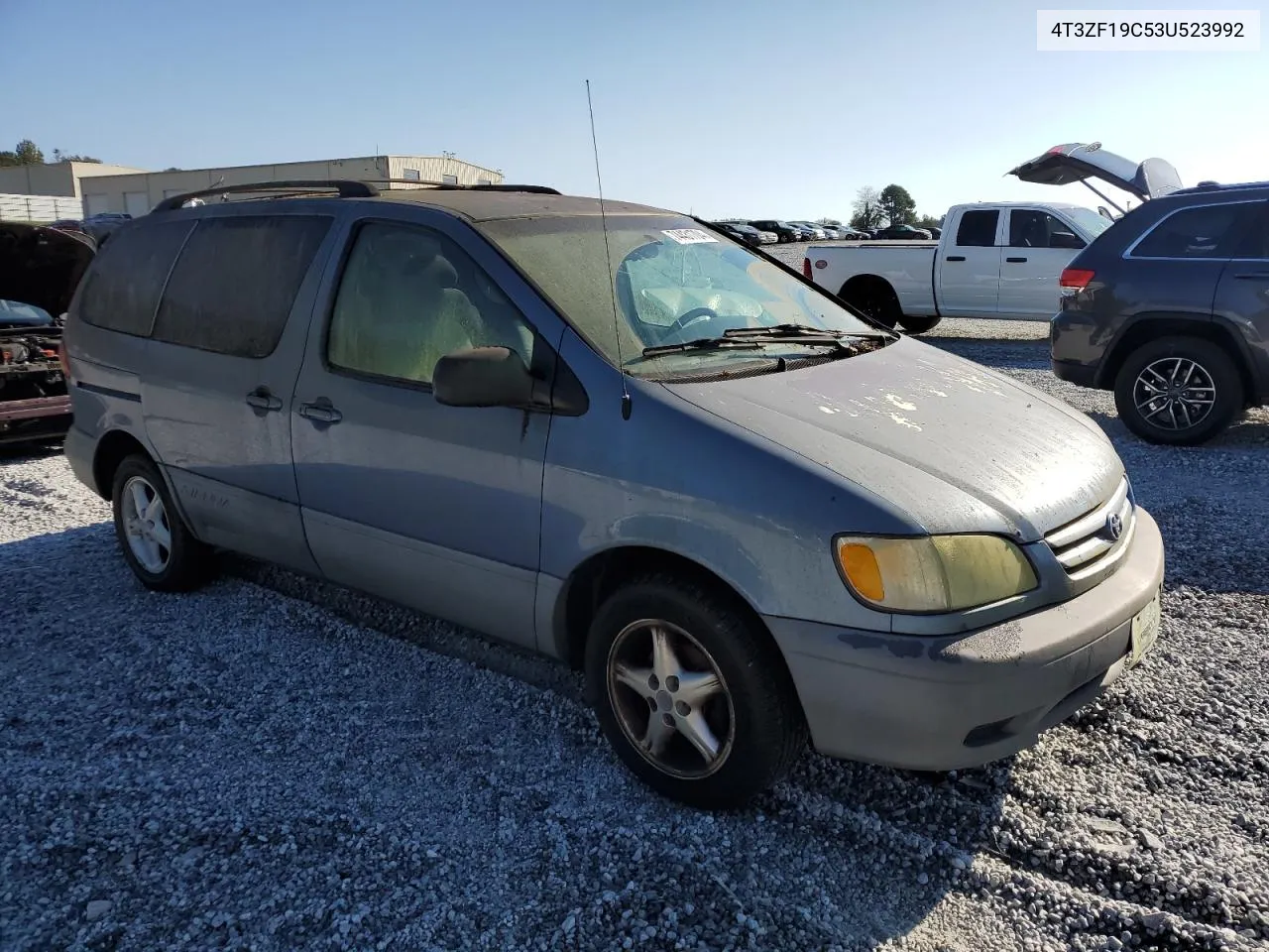 2003 Toyota Sienna Ce VIN: 4T3ZF19C53U523992 Lot: 74431704