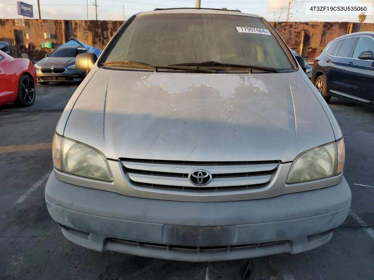 2003 Toyota Sienna Ce VIN: 4T3ZF19C53U535060 Lot: 77997484