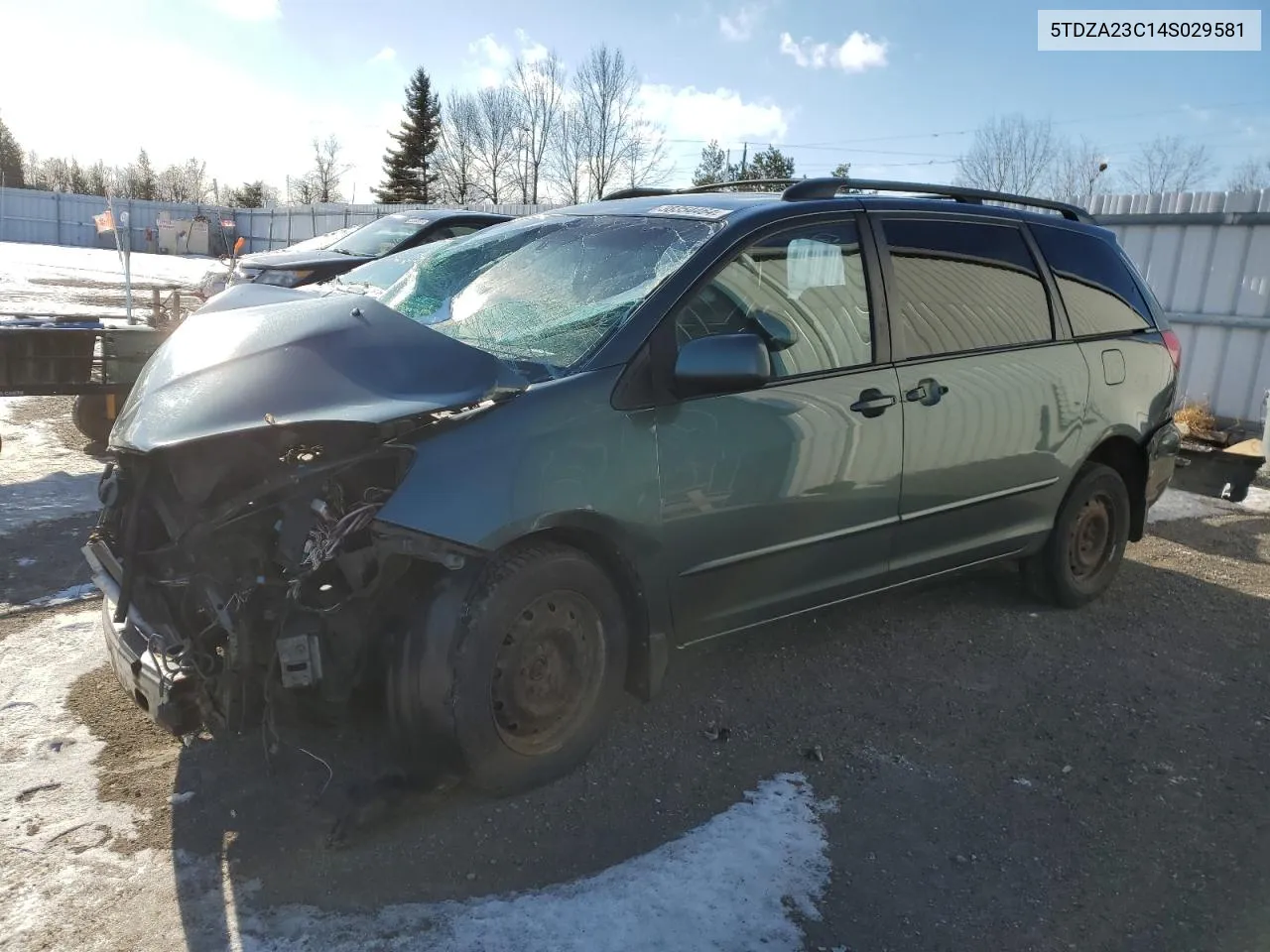 2004 Toyota Sienna Ce VIN: 5TDZA23C14S029581 Lot: 38354464