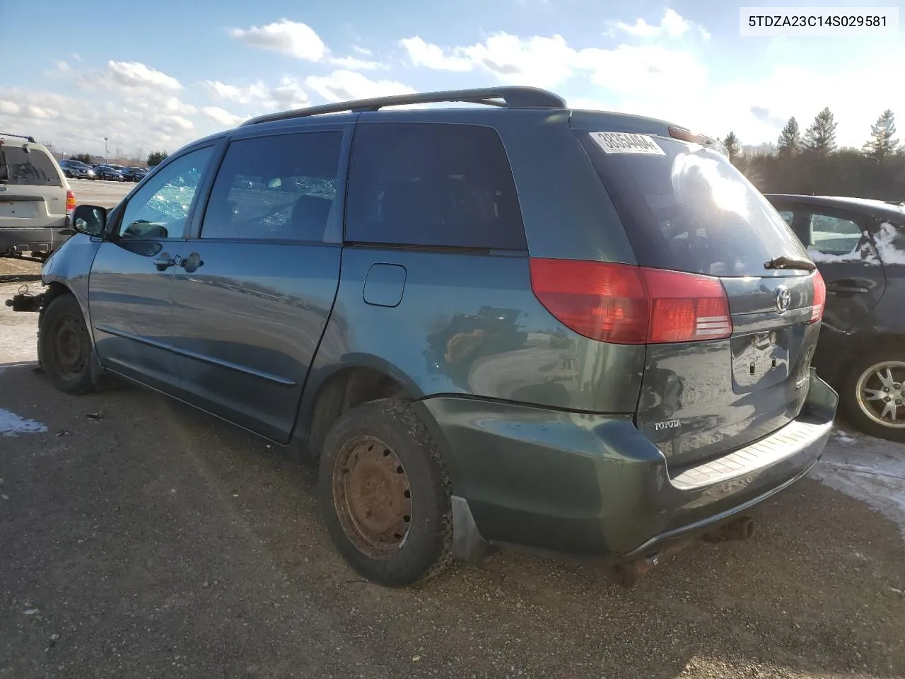 2004 Toyota Sienna Ce VIN: 5TDZA23C14S029581 Lot: 38354464