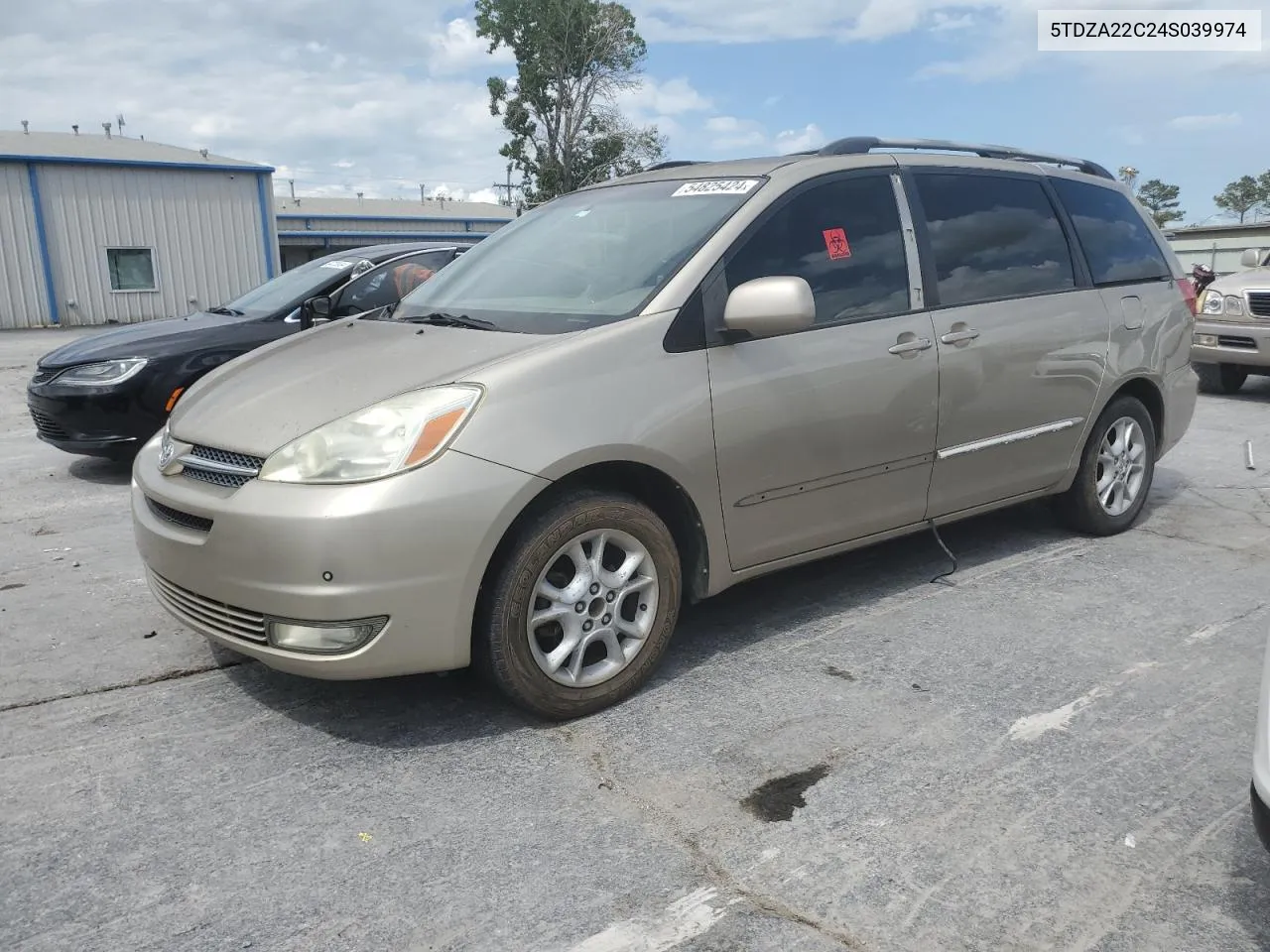 2004 Toyota Sienna Xle VIN: 5TDZA22C24S039974 Lot: 54825424