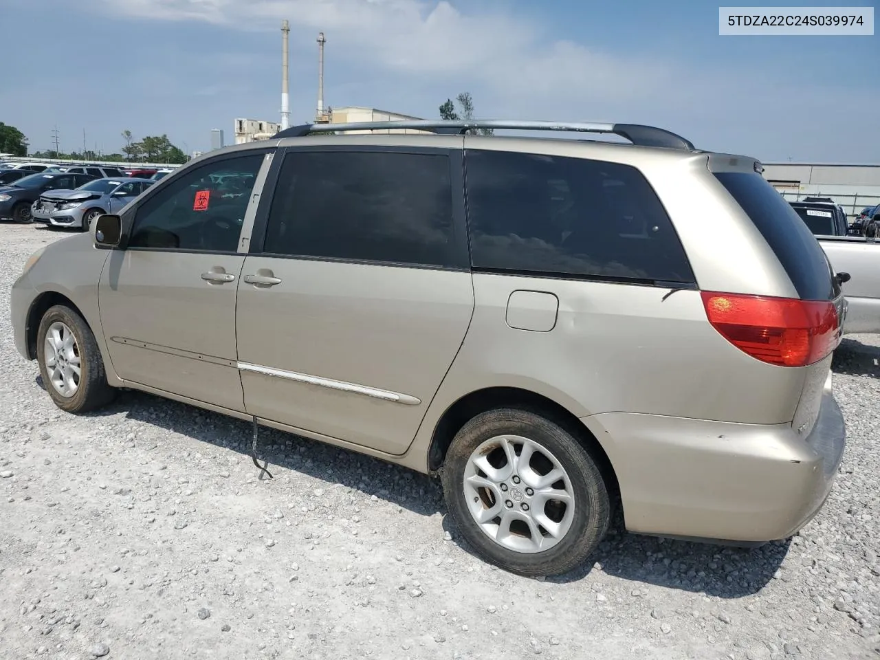 2004 Toyota Sienna Xle VIN: 5TDZA22C24S039974 Lot: 54825424