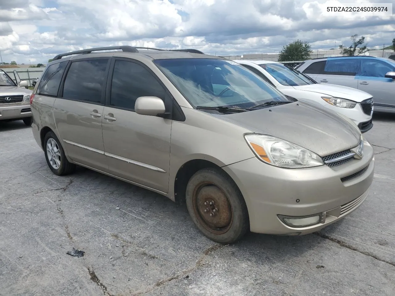 2004 Toyota Sienna Xle VIN: 5TDZA22C24S039974 Lot: 54825424