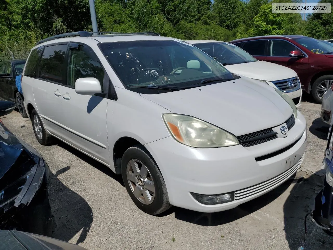 5TDZA22C74S128729 2004 Toyota Sienna Xle