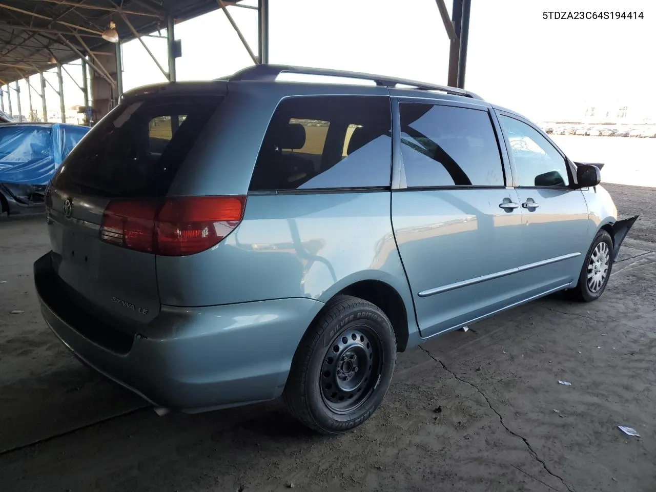 2004 Toyota Sienna Ce VIN: 5TDZA23C64S194414 Lot: 58583674