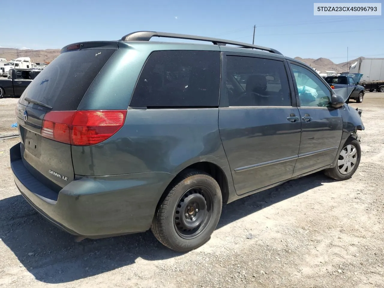 2004 Toyota Sienna Ce VIN: 5TDZA23CX4S096793 Lot: 60732284