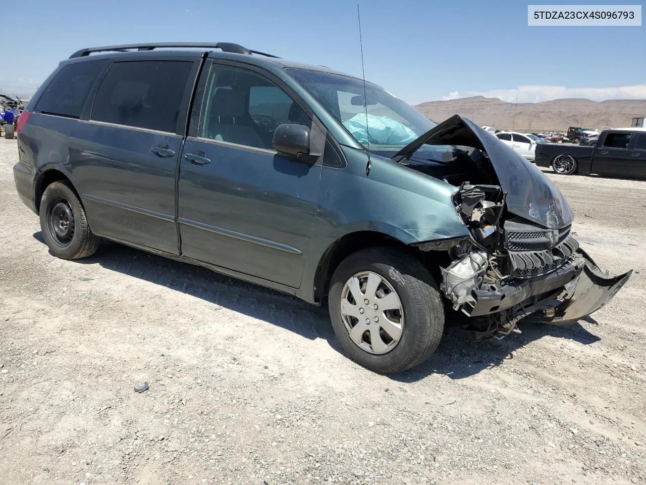 5TDZA23CX4S096793 2004 Toyota Sienna Ce