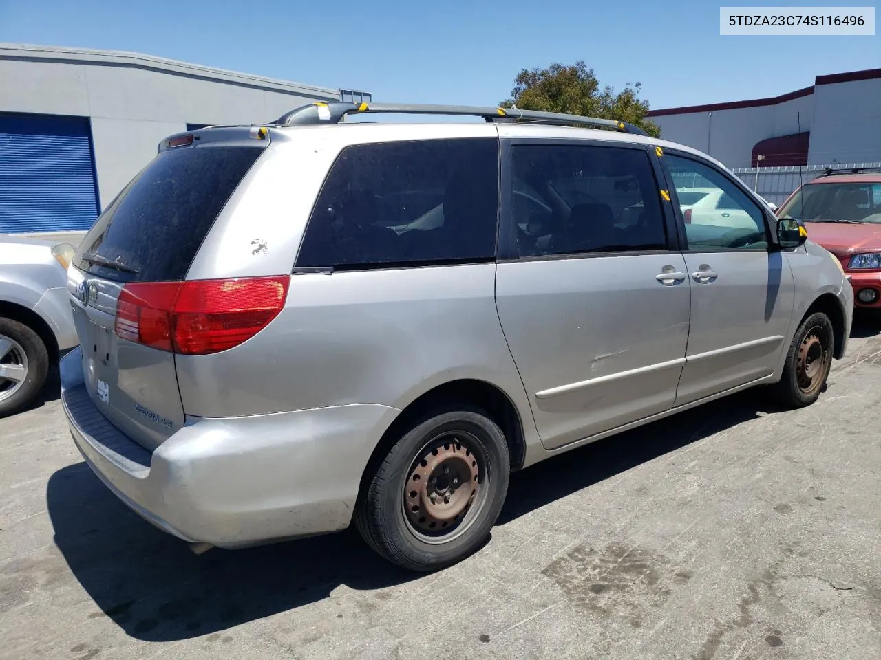 2004 Toyota Sienna Ce VIN: 5TDZA23C74S116496 Lot: 60976964