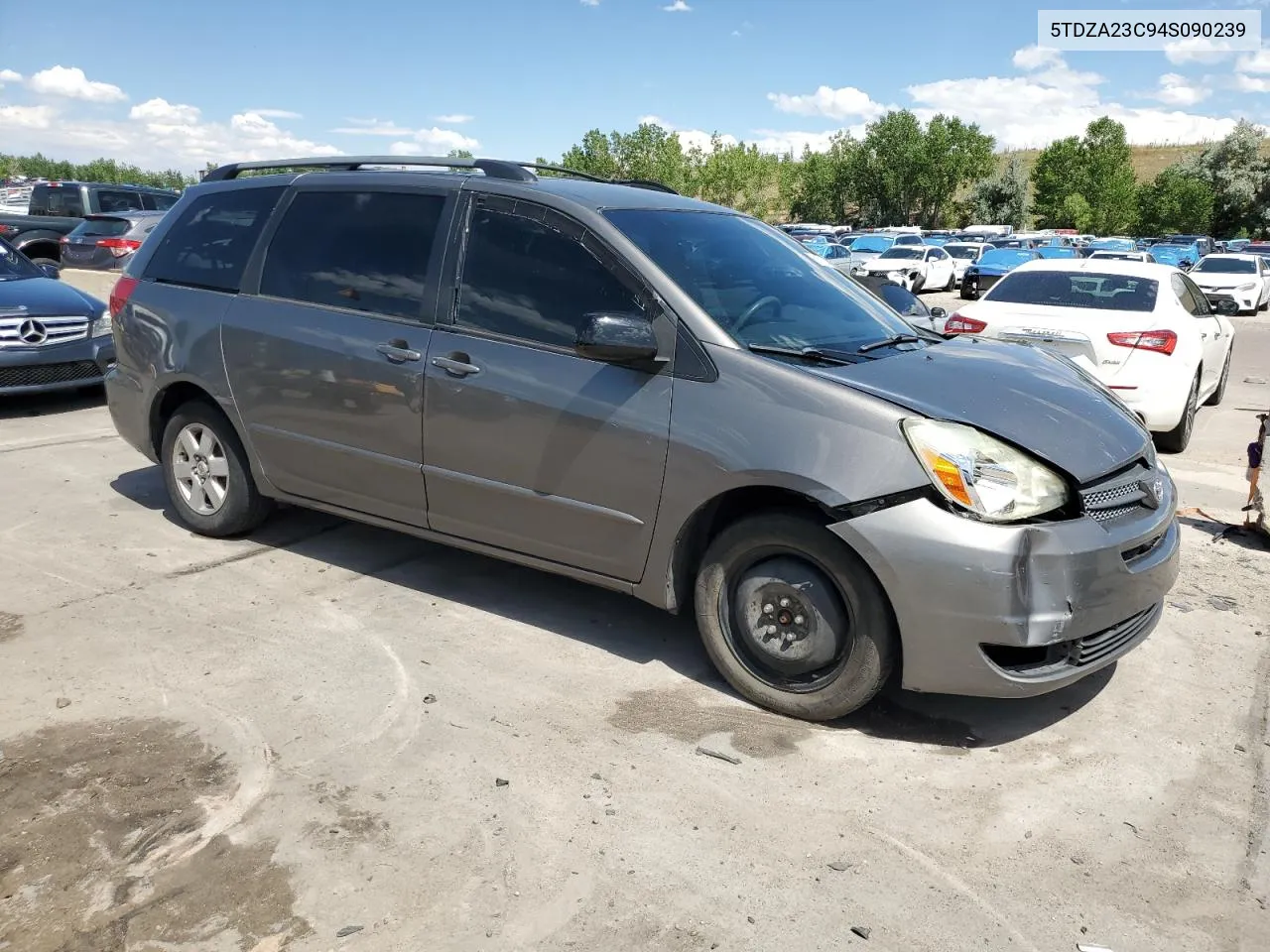 2004 Toyota Sienna Ce VIN: 5TDZA23C94S090239 Lot: 61672214