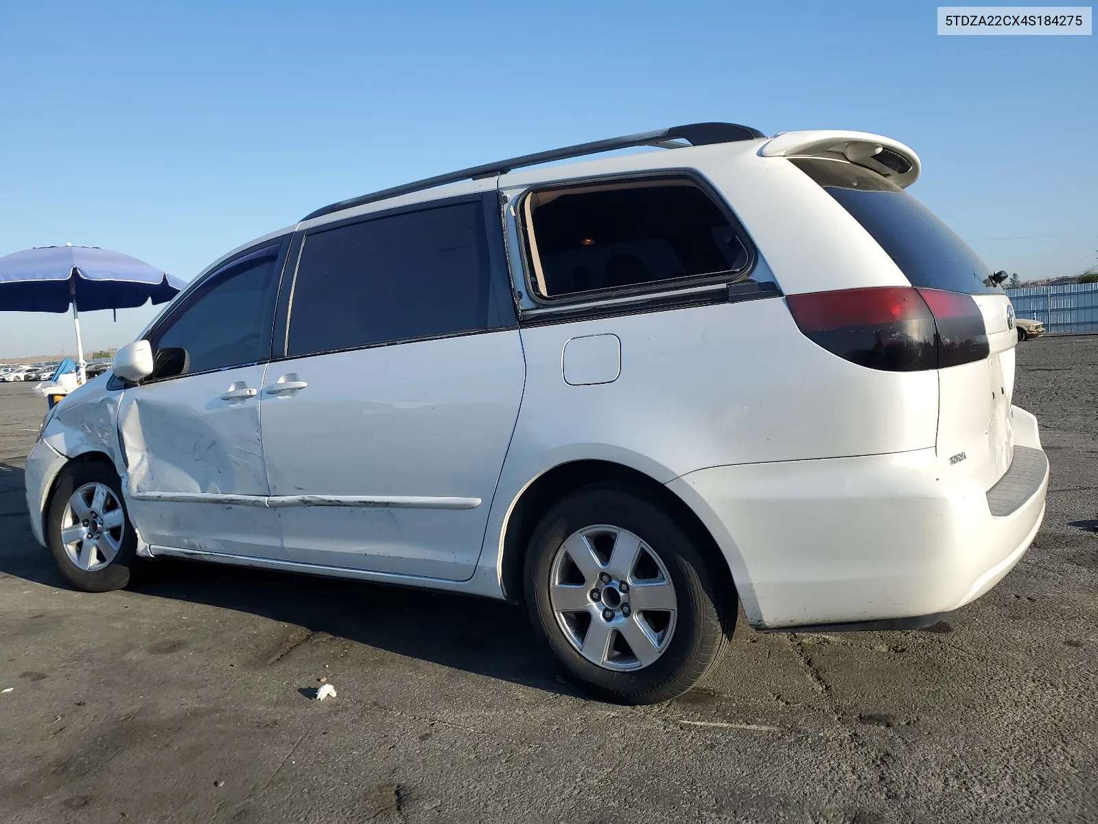 2004 Toyota Sienna Xle VIN: 5TDZA22CX4S184275 Lot: 63242544