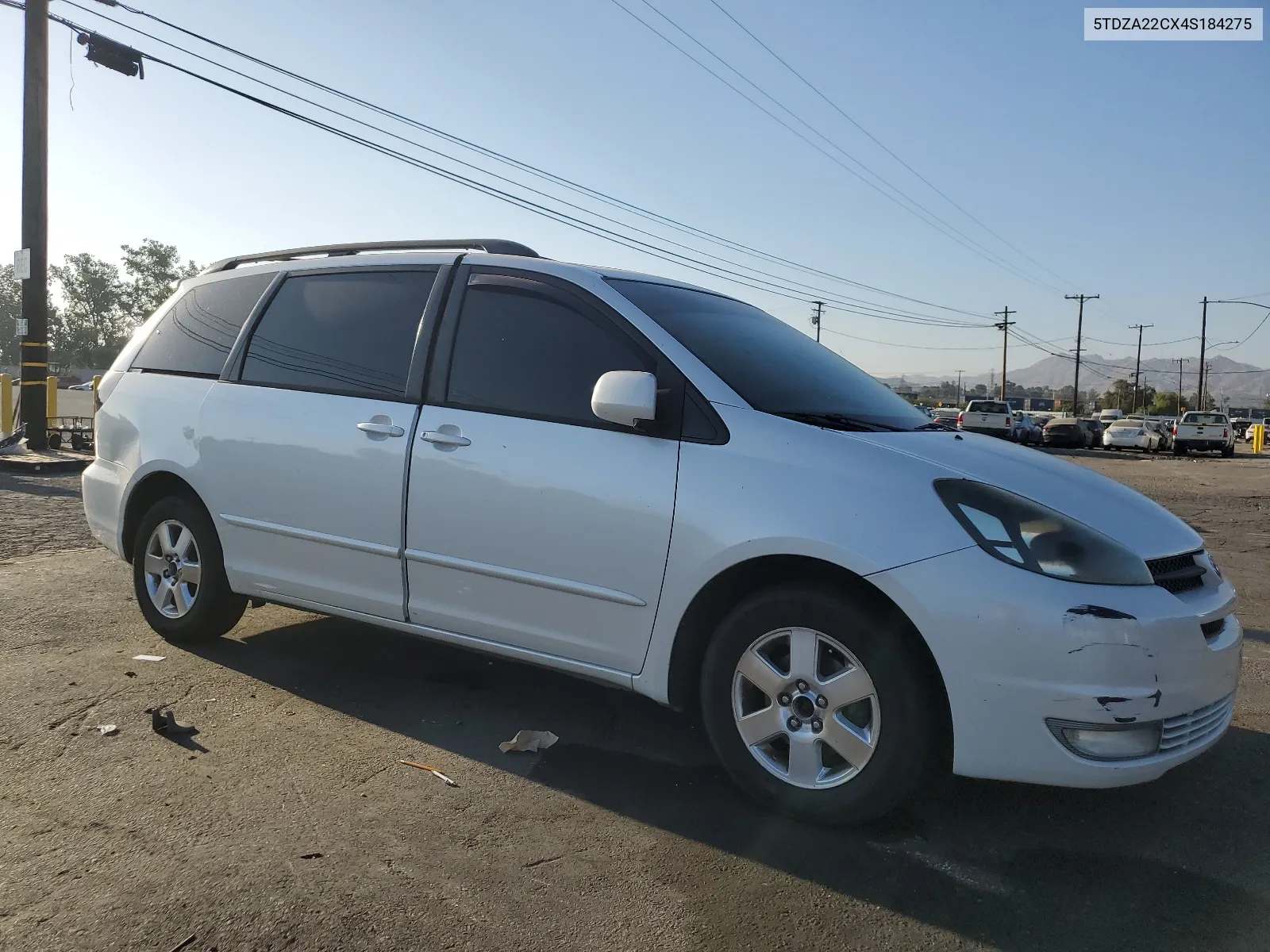 2004 Toyota Sienna Xle VIN: 5TDZA22CX4S184275 Lot: 63242544