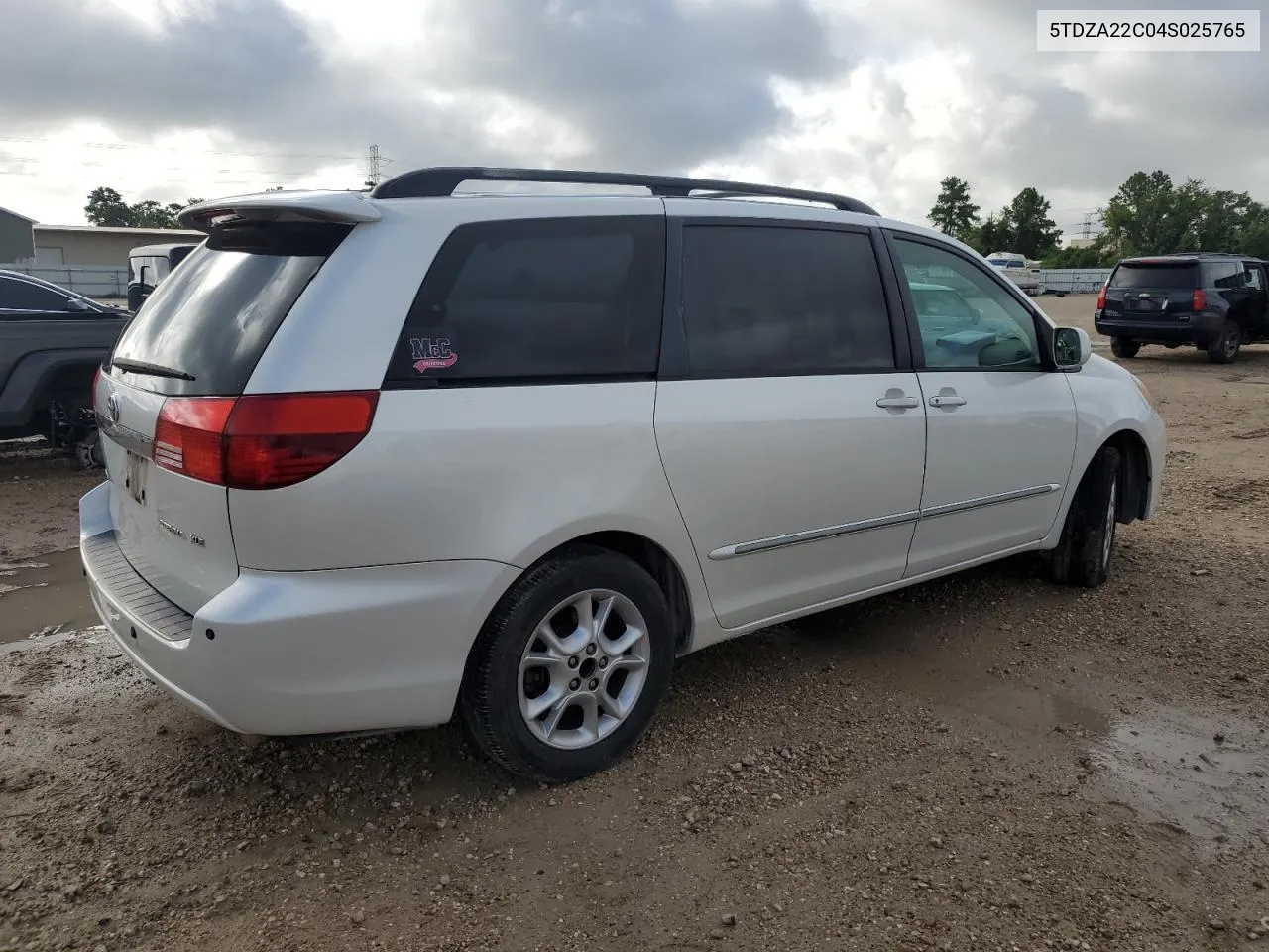 5TDZA22C04S025765 2004 Toyota Sienna Xle