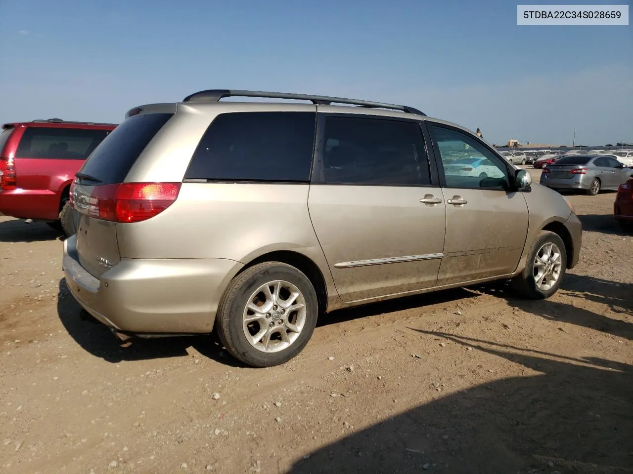 2004 Toyota Sienna Xle VIN: 5TDBA22C34S028659 Lot: 65278614