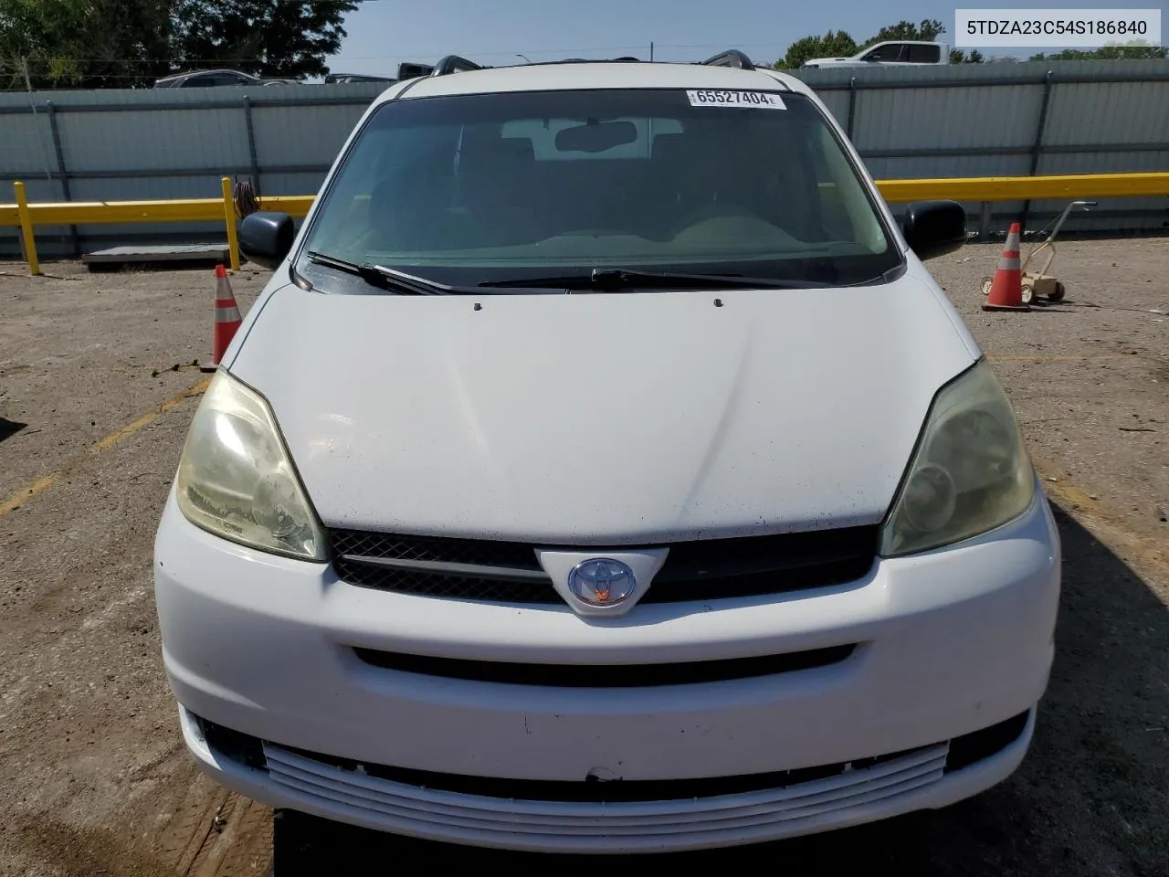 2004 Toyota Sienna Ce VIN: 5TDZA23C54S186840 Lot: 65527404