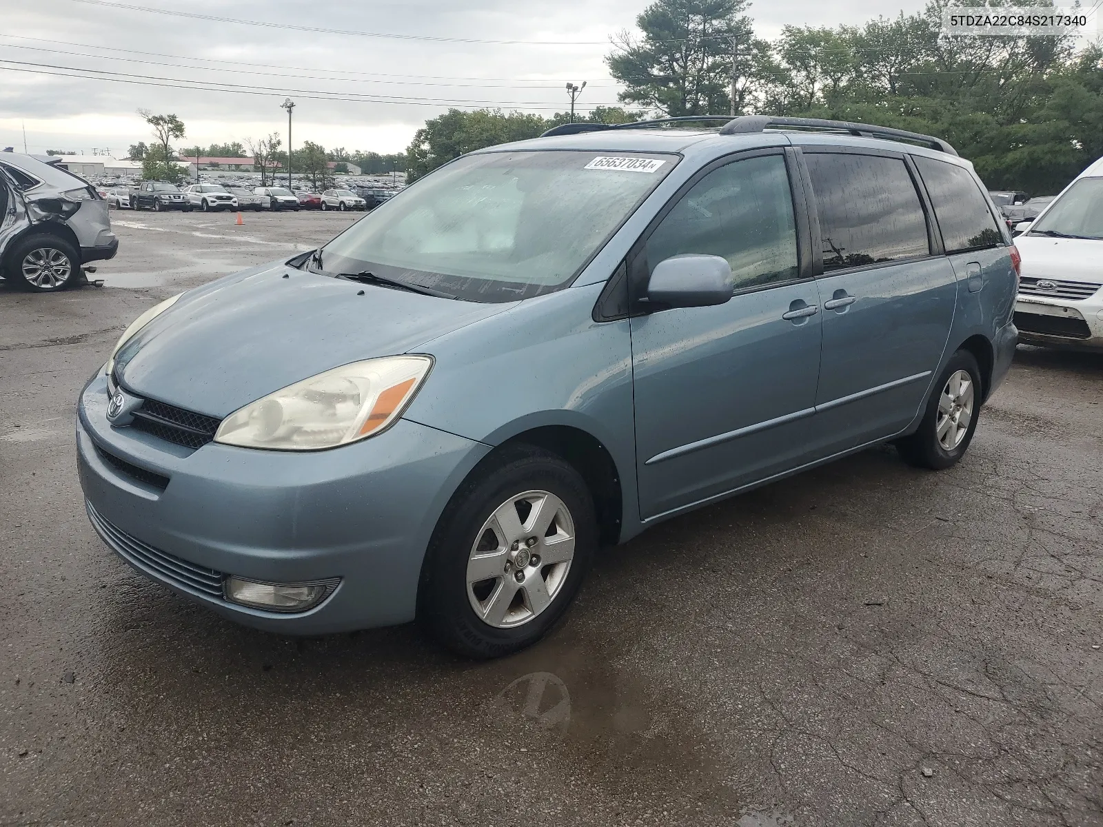 2004 Toyota Sienna Xle VIN: 5TDZA22C84S217340 Lot: 65637034