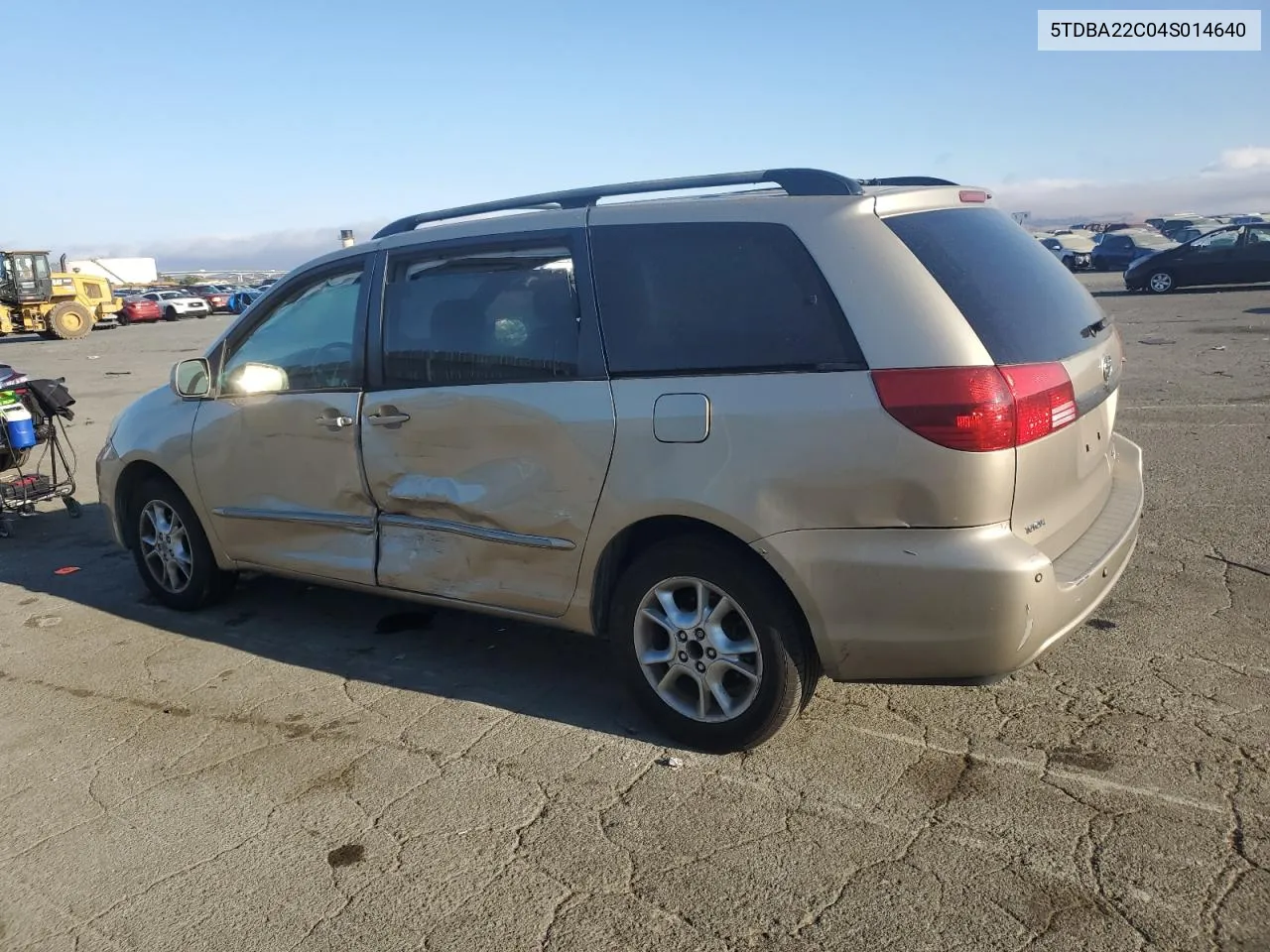 2004 Toyota Sienna Xle VIN: 5TDBA22C04S014640 Lot: 65931594