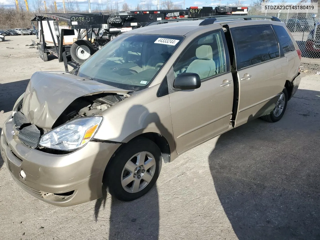 2004 Toyota Sienna Ce VIN: 5TDZA23C14S180419 Lot: 66845914