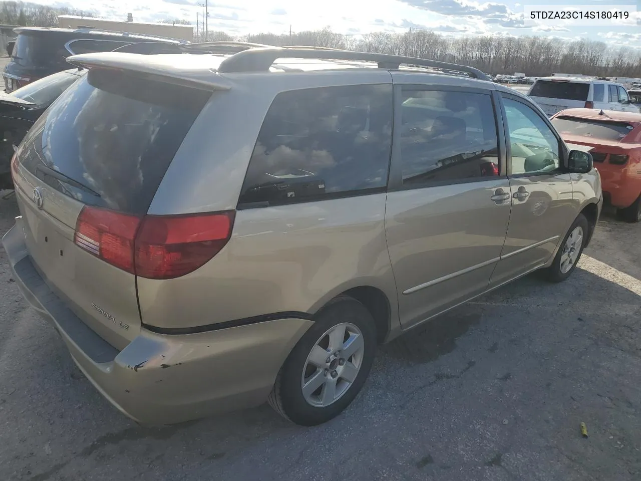 2004 Toyota Sienna Ce VIN: 5TDZA23C14S180419 Lot: 66845914