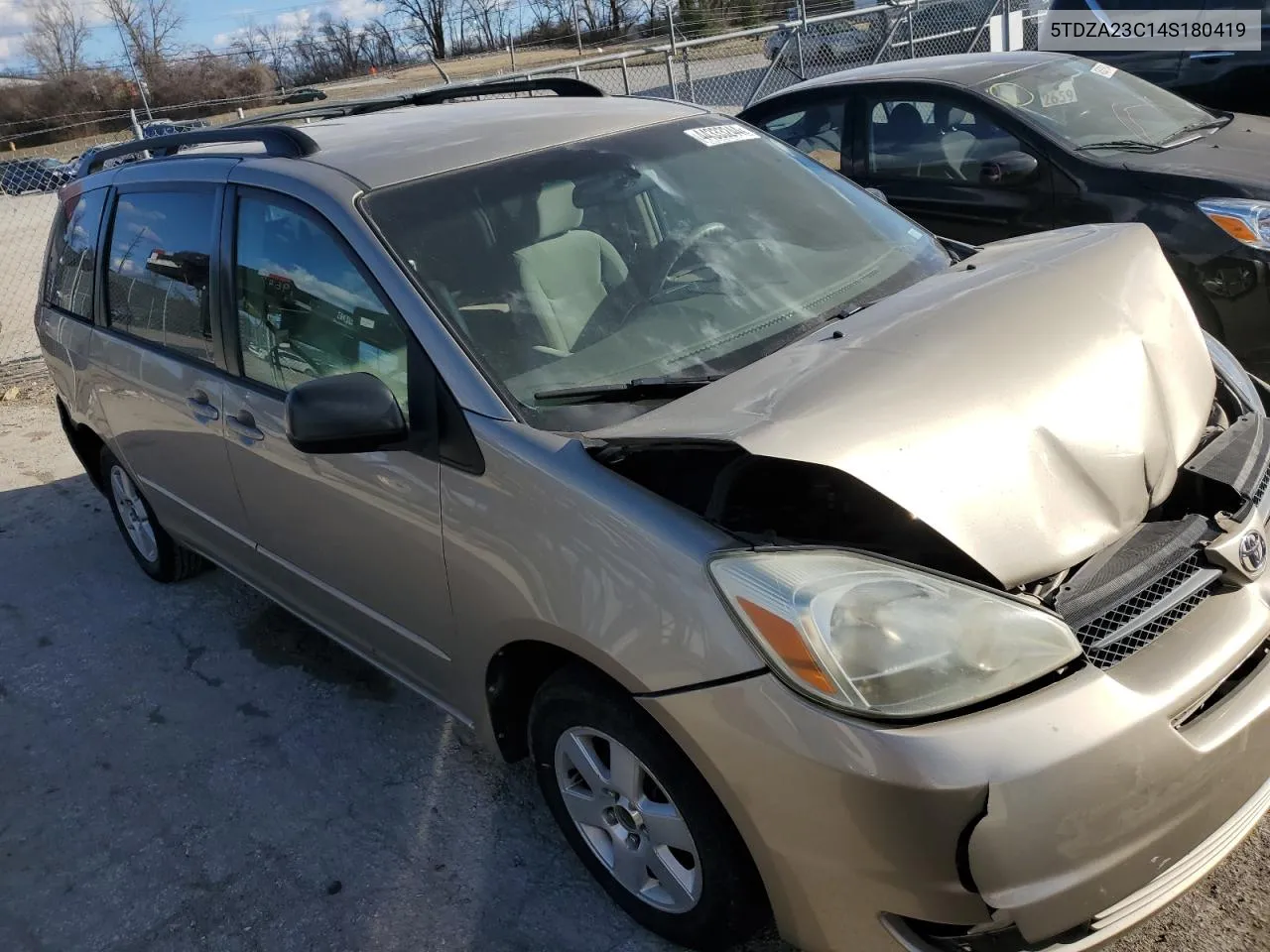 2004 Toyota Sienna Ce VIN: 5TDZA23C14S180419 Lot: 66845914