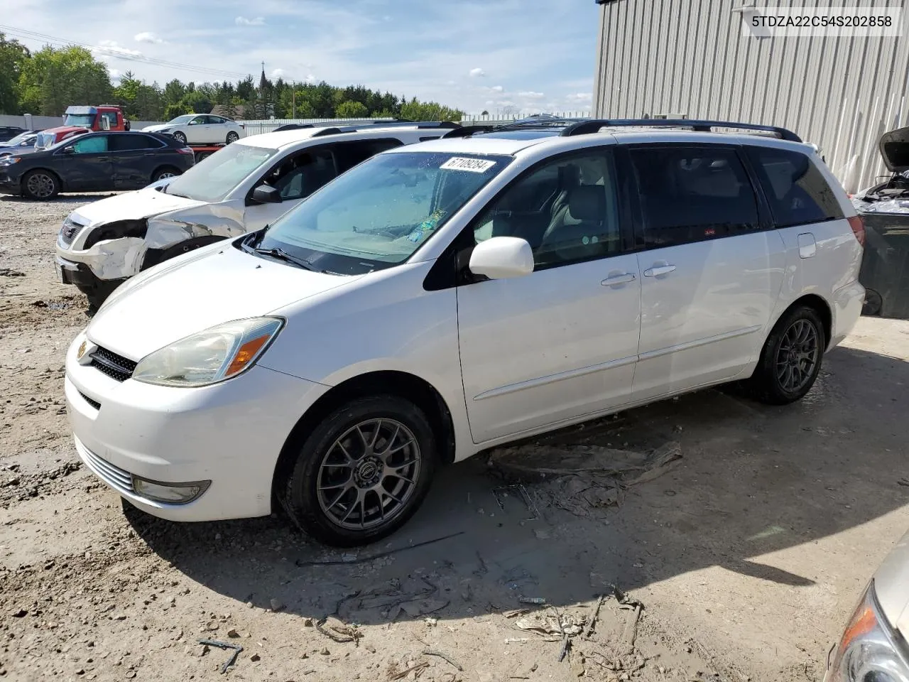 2004 Toyota Sienna Xle VIN: 5TDZA22C54S202858 Lot: 67109284