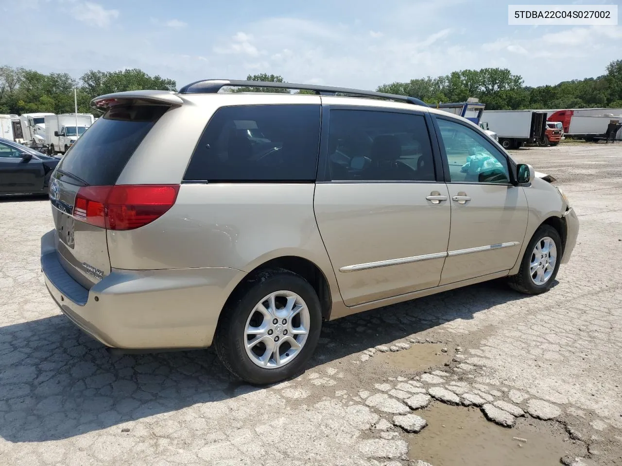 2004 Toyota Sienna Xle VIN: 5TDBA22C04S027002 Lot: 67163704